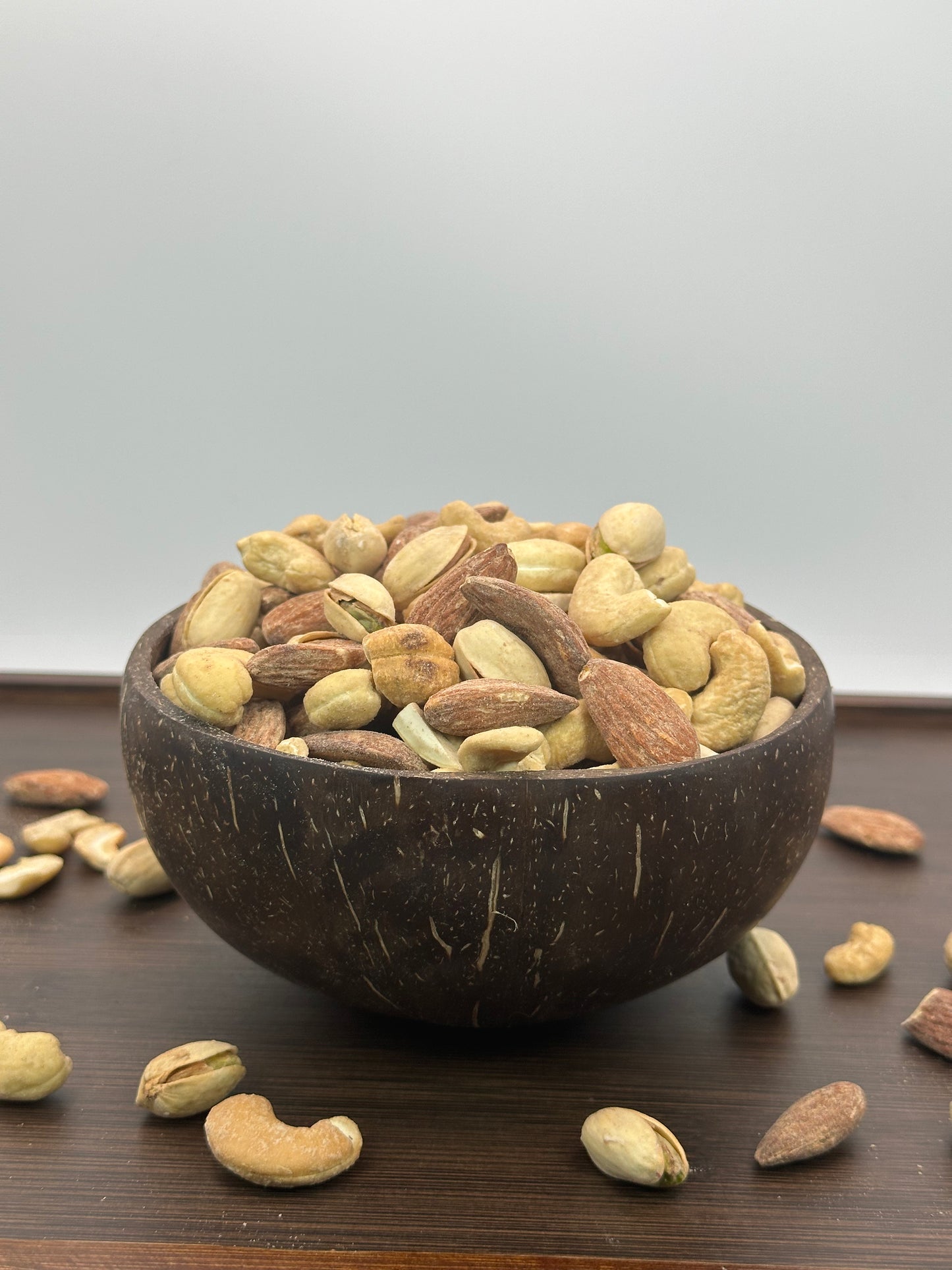 Premium Snackmischung - Cashewkerne, Mandeln, Pistazien (gesalzen)
