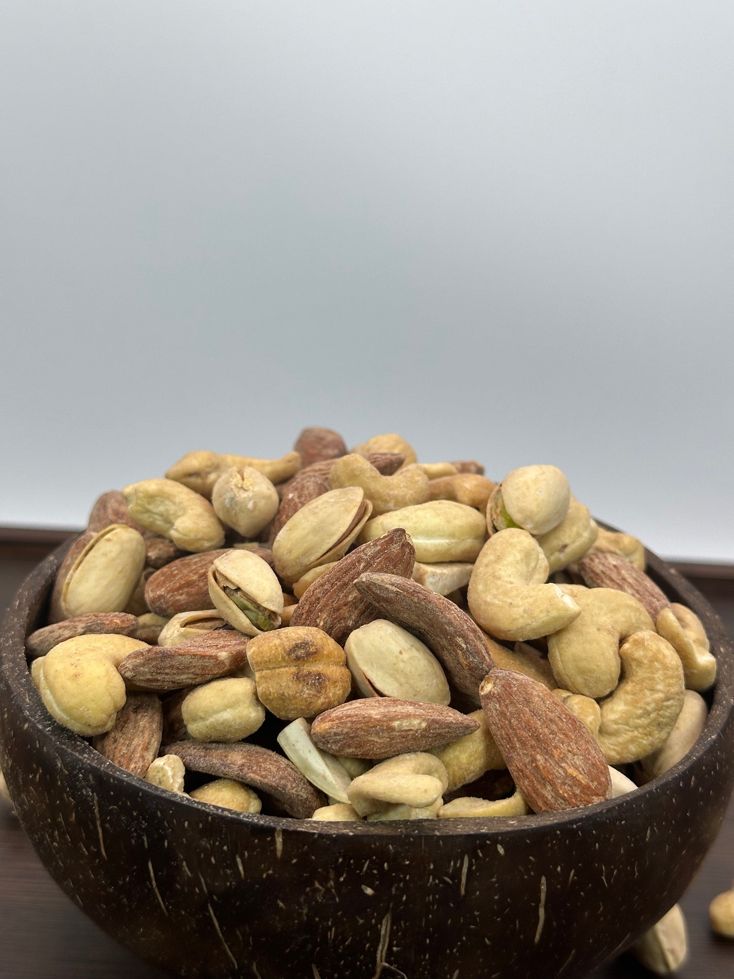 Premium Snackmischung - Cashewkerne, Mandeln, Pistazien (gesalzen)
